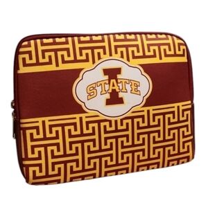 Iowa State University neoprene Makeup Cosmetic Case